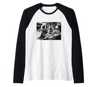 Steptoe E Figlio Wilfrid Brambell Diana Dors & Harry Corbett Maglia con Maniche Raglan