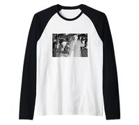 Steptoe E Figlio Wilfrid Brambell Harry Corbett al Pub Maglia con Maniche Raglan