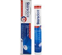 STERADENT Tripla Azione Plus Pulizia Protezioni Dentali 30 Compresse