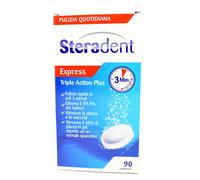 Steradent STERADENT TRIPLE ACTION PLUS 90 COMPRESSE PULENTI