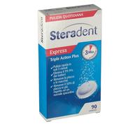 Steradent Triple Action Plus 90 compresse 90 pz Compresse effervescent