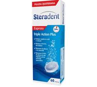 Steradent Triple Action Plus Pulitore Per Dentiera 60 Compresse