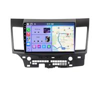 Stereo Auto Android 12 10 Pollici HD Touchscreen Per Mitsubishi Lancer 2007-2012 Con Carplay Android Auto Supporto DAB RDS DSP WiFi 4G BT 5.0 MirrorLink HiFi SWC Telecamera Posteriore(500S)