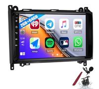 Stereo auto Android 2 64G per B-enz Classe A e B W169 W245 W639 Sprinter W906 Vito Viano con CarPlay Android Auto Radio auto con touchscreen 2.5D da 9" con Bluetooth GPS WiFi Fotocamera,K4 pro plus