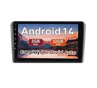 Stereo Auto Android per Audi A3 8P 2003-2013 9 Pollici Radio con Carplay Senza Fili Bluetooth USB GPS Controllo del Volante Telecamera Posteriore Wifi(X9 8G+256G)