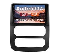 Stereo Auto Android per Dodge RAM 1500 2500 3500 2002-2005 9 Pollici Radio con Carplay Senza Fili Bluetooth USB GPS Controllo del Volante Telecamera Posteriore Wifi(F7 2G+32G)