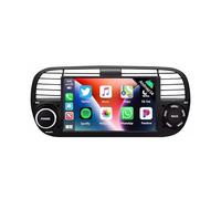 Stereo Auto Android per Fiat 500 2007-2015 7 Pollici Radio con Carplay Senza Fili Bluetooth USB GPS Controllo del Volante Telecamera Posteriore Wifi(X8 8G+128G)