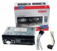 Stereo Auto Autoradio Vivavoce Bluetooth Aux MP3 SD USB 65W x4 Display a Led