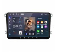 Stereo Auto Hd Touch Screen per Volkswagen VW Caddy 2011-2018 Supporto Carplay e Android Auto, Navigazione Gps/Bluetooth, Controllo Vocale/Mirror Link/Fm/Aux, 8 Nucleo 4G+64G