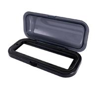Stereo Cover, Marine Shield, Water-Resistant Boat Guard, Enclosed Radio Protector, Quick Install Audio Housing for Men Girls Teens Boys Youth Outdoor Vessel Use, 9.06x4.02x1.77 Inches