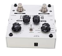 Stereo Delay Stompbox, Delay Effect Tap Tempo 2000MS DC9V 220mA LED Indicatore luminoso per accordatura di chitarre elettriche