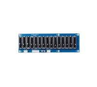 Stereo Dual Channel EQ Equalizzatore Board Preamplificatore di controllo del tono regolabile con regolazione della frequenza a 15 bande ± 5V-15V Potenza (15 bande)