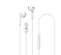 STEREO EARPHONES USB-C WH
