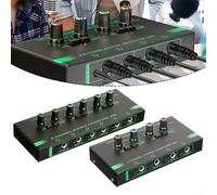 Stereo portatile perfetto per l'uso sul palco, supporta fino a 46 cuffie contemporaneamente (6 canali)