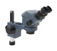 Stereomicroscopio Trinoculare, Microscopio Stereo Trinoculare Professionale Digitale 7X-50X, Microscopio con Registrazione Stereo LED Laboratorio, Stereomicroscopi
