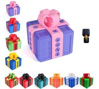 Stereoover the Prank Box - Sfida Esilarante Con La Vite E La Sorpresa Del Dito Medio, Scatola Regalo Fastidiosa for Tutte Le Occasioni, Divertente Custodia Grande Stampata in 3D(#A)