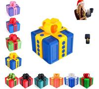 Stereoover the Prank Box - Sfida Esilarante Con La Vite E La Sorpresa Del Dito Medio, Scatola Regalo Fastidiosa for Tutte Le Occasioni, Divertente Custodia Grande Stampata in 3D(#H)