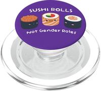 Stereotipi Rotoli di sushi Non ruoli di genere Citazione femminismo LGBT PopSockets PopGrip per MagSafe