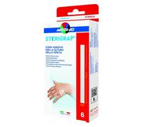 Master-Aid MASTER-AID STERIGRAP STRIP ADESIVO SUTURA FERITE 75X6 MM 6 PEZZI