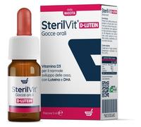 Sterilfarma Sterilvit D luteina dha - Integratore per lo sviluppo osseo e la funzione visiva, 5 ml