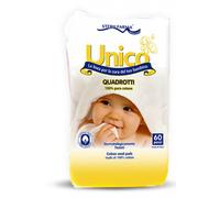 UNICO QUADROTTI 100% COT 60PZ
