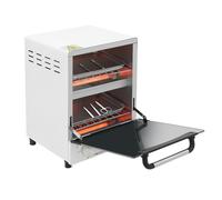 Sterilizzatore 12L ad alta temperatura, hardware professionale con 3 tubi al quarzo, timer 30 minuti, design sicuro con piedini antiscivolo, per utensili in metallo