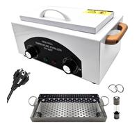 Sterilizzatore a Secco Professionale 2L 220°C Timer Acciaio Inox Estetica