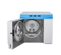Sterilizzatore a Vapore Semi-Automatico Classe N, Digitale da Tavolo con Schermo a LED, Acciaio Inox 304, Dimensioni Multiple per Laboratorio e Clinica - 110V/220V, Regolabile 121°C/134°C, Timer,18L