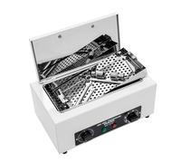 Sterilizzatore ad alta temperatura 300 W, asciugatura a caldo, 220 °C, capacità 2 l, vassoio in acciaio inox, controllo intelligente tempo/temperatura, per salone di bellezza/acconciatura/casa