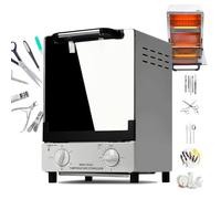 Sterilizzatore Ad Alta Temperatura Da 1000 W Per Strumenti Per Unghie,Temperatura 100-250 ℃ + Temporizzazione 30 Minuti,Sterilizzatore A Calore Secco Da 12 Litri, Attrezzatura Per Salone Di Bellezza