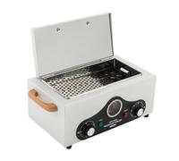 Sterilizzatore ad alta temperatura da 300 W, 2,5 l, in acciaio inox, con vano portaoggetti, 60 - 220 ℃, temperatura regolabile, sterilizzatore ad aria calda con timer, sterilizzatore a calore secco