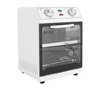 Sterilizzatore ad alta temperatura da 600 W, 8 l, in ferro e acciaio inox, con regolatore di temperatura max. 220 °C, sterilizzatore ad aria calda per utensili per unghie, cosmetici, tatuaggi