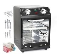 Sterilizzatore Ad Alta Temperatura Da 600 W, Sterilizzatore A Calore Secco Da 8 L Con Controllo Della Temperatura E Timer Per Strumenti Per Unghie, Strumenti Dentali, Salone Di Parrucchiere,Black