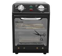 Sterilizzatore ad alta temperatura, max 220 °C, grande capacità, sterilizzatore a calore secco ad alta temperatura, con controllo della temperatura e timer, per parrucchieri, spa, saloni di bellezza