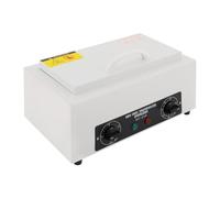 Sterilizzatore ad alta temperatura, sterilizzatore ad aria calda da 300 W, sterilizzatore ad alta temperatura per utensili metallici, 50 - 220 °C, timer da 60 minuti, 2 l, 4 tubi di sicurezza