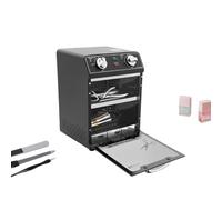 Sterilizzatore ad alta temperatura, sterilizzatori - 600 W, 8 l, max. 220 °C, con regolazione della temperatura e timer per utensili per unghie, strumenti cosmetici, parrucchieri, salone di bellezza