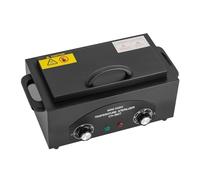 Sterilizzatore ad aria calda da 300 W, disinfezione, 220 ℃, timer automatico, sterilizzatore, spia di controllo, utilizzato in laboratori, servizi alimentari e saloni di bellezza (nero)