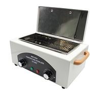 Sterilizzatore ad aria calda da 300 W per disinfezione a 220 ℃ a calore secco, per unghie con timer, ideale per cosmetici, studi di pedicure e parrucchiere