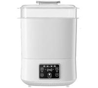 Sterilizzatore e asciugatrice per biberon per bambini, 2 in 1, sterilizzatore elettrico a vapore per 8 bottiglie e ciucci, compatibile con biberon per bambini, parti tiralatte e giocattoli per