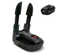 Sterilizzatore elettrico Asciuga-scarpe stivali e ozono deodorante scarpe | + asciugacapelli con funzione di controllo e timer digitale (Model g-s6629b), Black