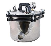 Sterilizzatore per autoclave a vapore, 8 litri, portatile, per sterilizzazione rapida, design compatto e blocco di sicurezza automatico, per ospedale, laboratorio, studio di tatuaggi, uso