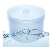 Sterilizzatore per manicure - Scatola per la pulizia dei germi, luce UV-C con funzione di calore, custodia compatta per professionisti della bellezza per tagliaunghie e strumenti per pedicure