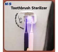 Sterilizzatore per spazzolini UV Led-99,99% Sterilizzazione Disinfettante per casa e viaggio, Adatto per spazzolini elettrici