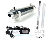Sterilizzatore UV 11 watt 1 GPM completo di Lampada UV e alimentatore