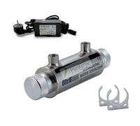 Sterilizzatore UV Acqua 55W Watt Sistema Completo Lampada UV-C Debatterizzatore