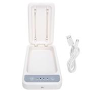 Sterilizzatore UV con caricatore wireless Scatola sterilizzante multifunzionale per telefoni e accessori Disinfezione rapida ed efficiente con luce