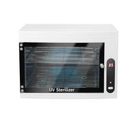 Sterilizzatore UV, sterilizzatore saloni di unghie ad alta capacità, gabinetto disinfezione scatola in acciaio inox vassoio sterilizzatore medico vassoio in acciaio inox