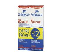 STERIMAR Nez Bouché Enfants 3 Ans et + Duo (2 x 100 ml)