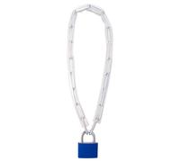 Sterling 460 APL - Catena di sicurezza con lucchetto in alluminio, 60 cm, 4 mm, colore: Nero
