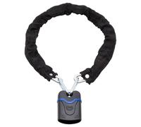 Sterling 809CS - Catena di sicurezza con lucchetto resistente, 8 mm, colore: Nero